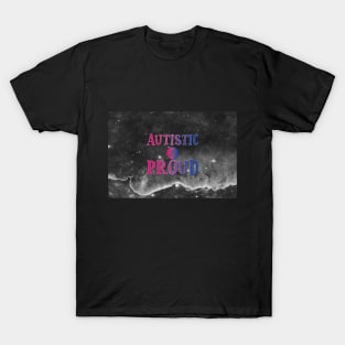 Autistic and Proud: Bisexual T-Shirt